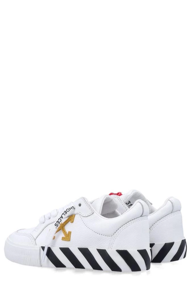 Off-White Off-White Kids Vulcanized Leather Low-Top Sneakers 4