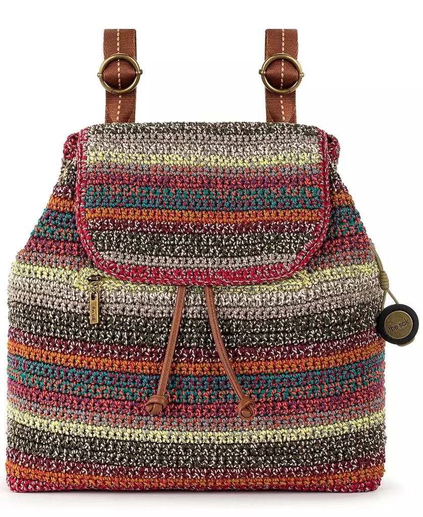 The Sak Women's Sayulita Crochet Backpack 9