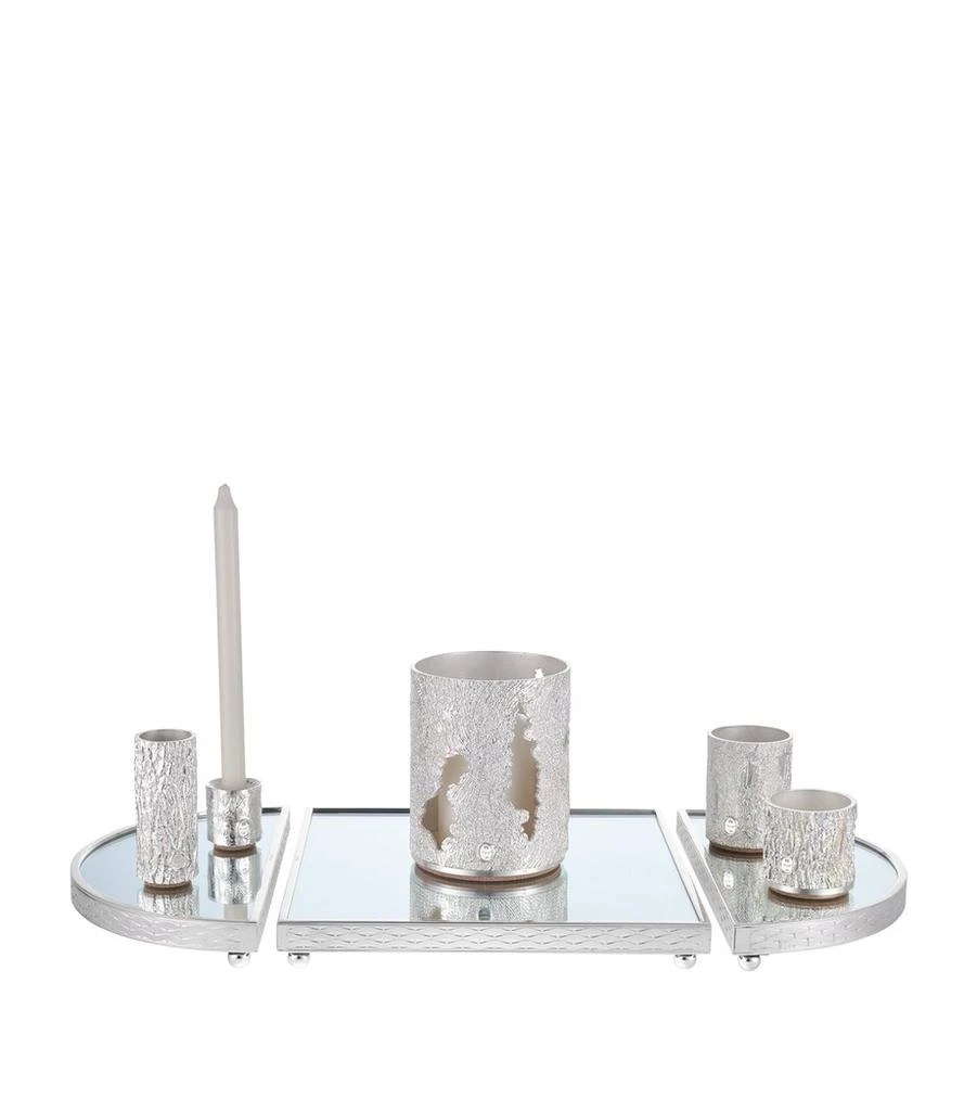 Christofle Silver-Plated Sève d'Argent Semi-Circle Tray (32cm) 3