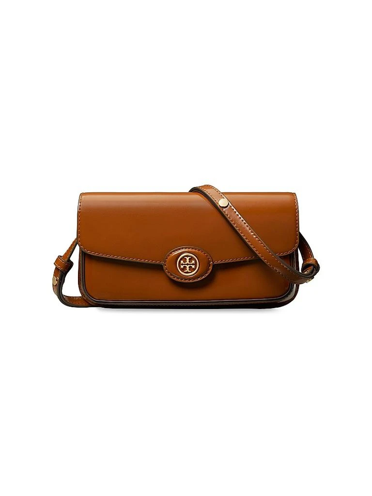 Tory Burch Robinson Spazzolato Leather Crossbody Bag 1