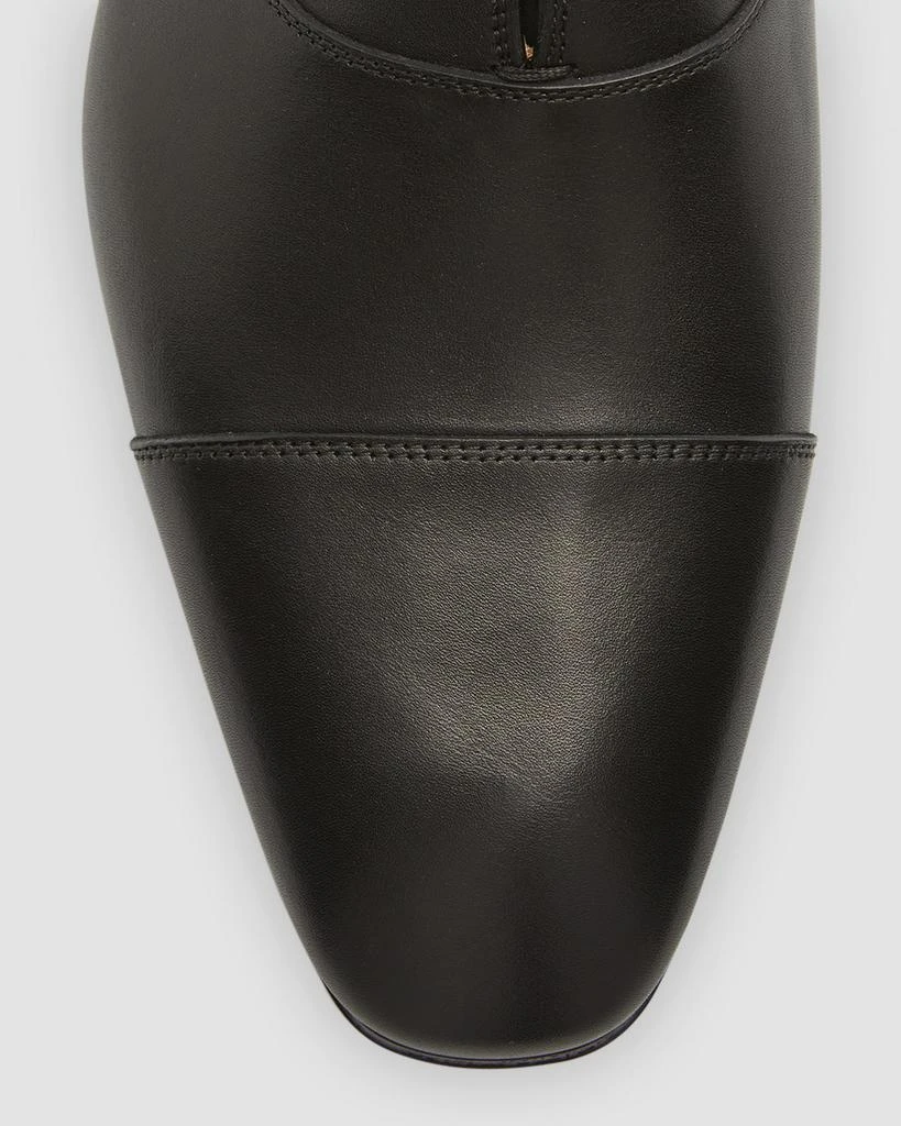 Christian Louboutin Greggo Men's Lace-Up Leather Dress Shoes 5
