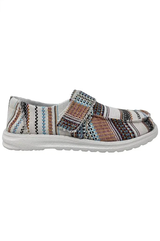 Gypsy Jazz Women
s Melody Slip On Sneaker In Cream Multi 2