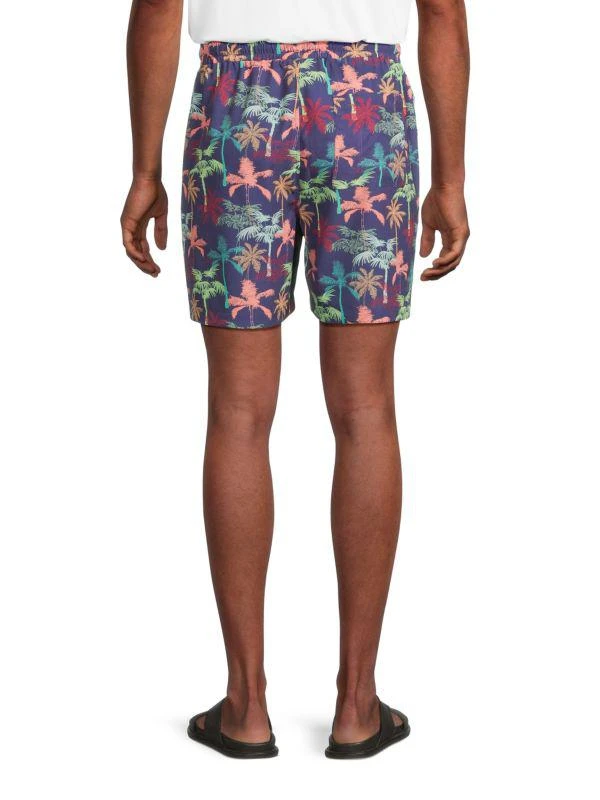 WeSC ​Austin Tropical-Print Drawstring Shorts 2