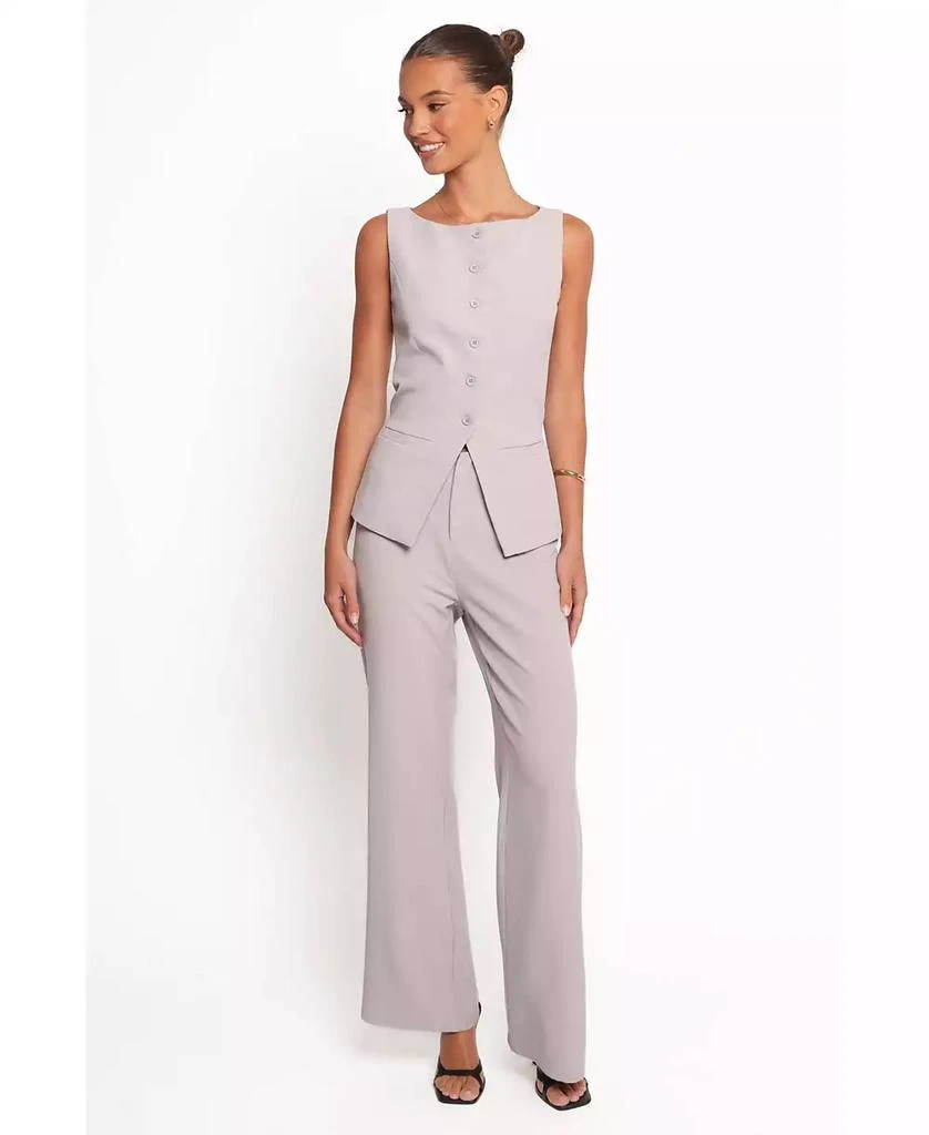 Petal and Pup Women's Kernie Vest Top - Light Grey 1