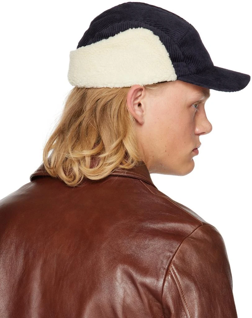 Paul Smith Navy Flap Cap 3