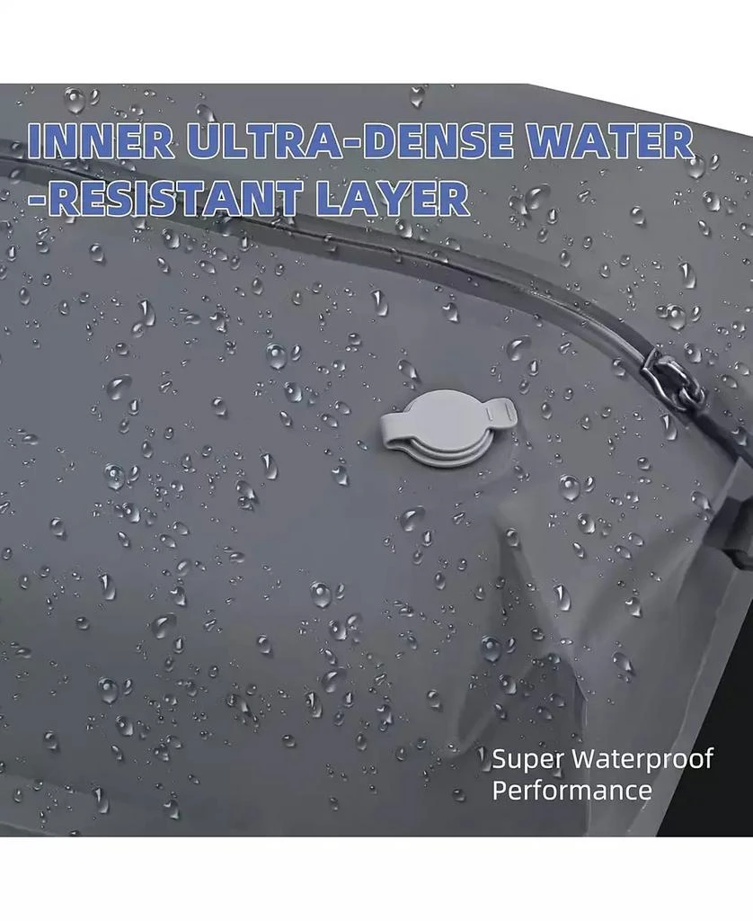 Urbanmax 17" Vacuum Compression Storage Bags with Pump - Waterproof Organizer for Travel & Closet 7