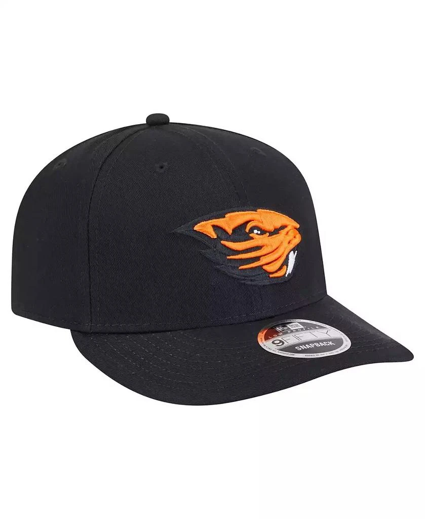 New Era Men's Black Oregon State Beavers Low Profile 9FIFTY Snapback Hat 3