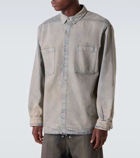 Rick Owens Faded denim shirt 3