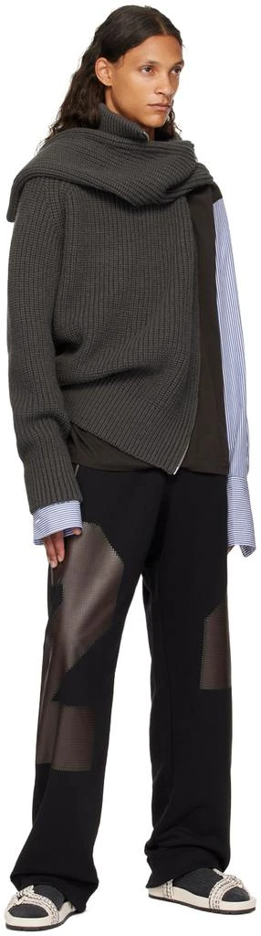 Shop Black Loose-Fit Sweatpants on Sale at BeyondStyle – Get 70