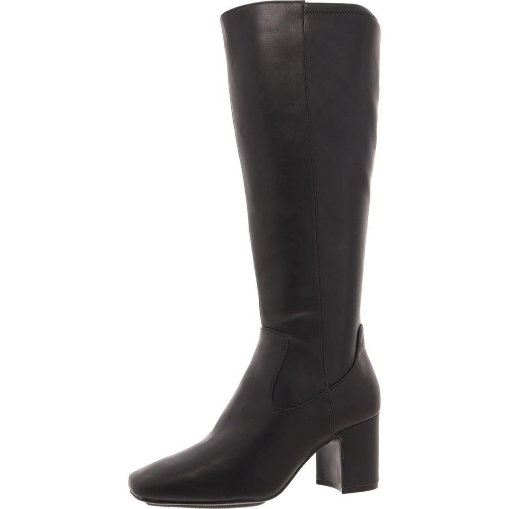 Anne Klein Toronto Womens Zip Up Slip On Knee-High Boots