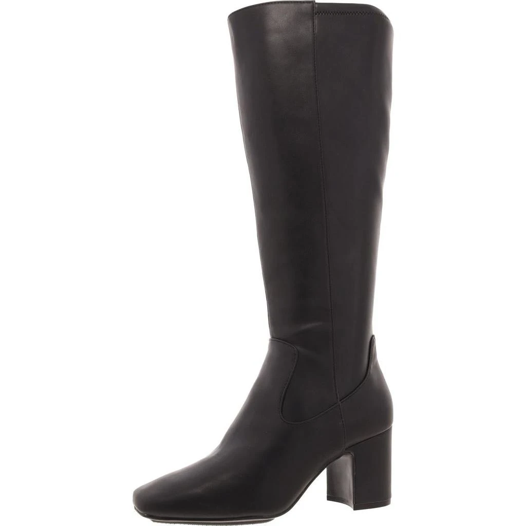 Anne Klein Toronto Womens Zip Up Slip On Knee-High Boots 1