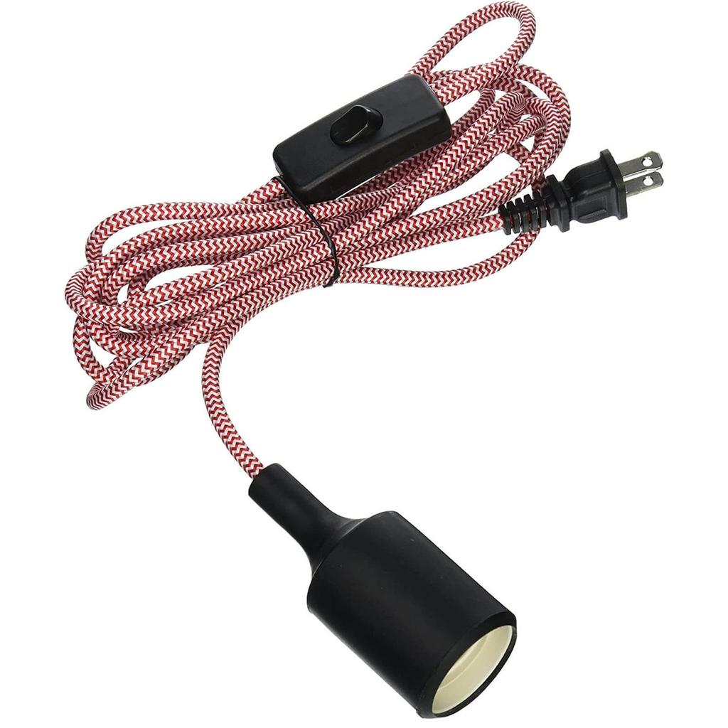 Kikkerland Braided Pendant Light