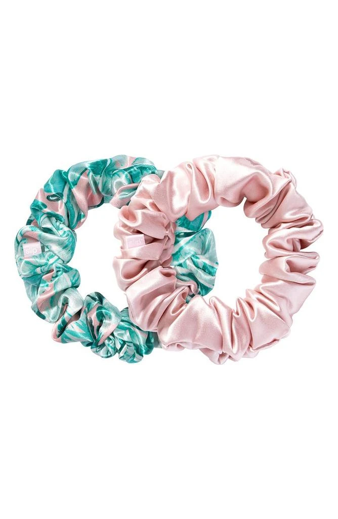 slip 2-Pack Large Silk Scrunchies 1