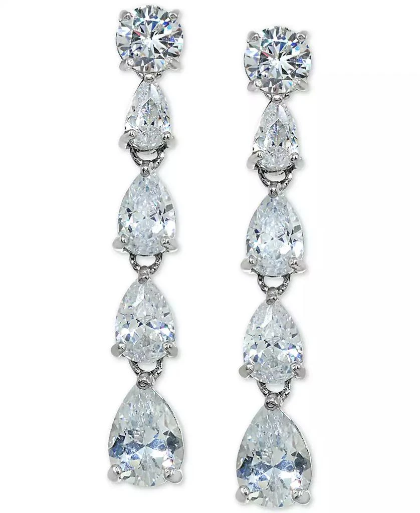 Giani Bernini Cubic Zirconia Drop Earrings in Sterling Silver, Created for Macy
s