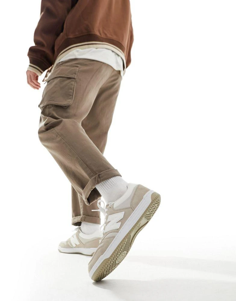 New Balance New Balance 480 suede trainers in sand 4
