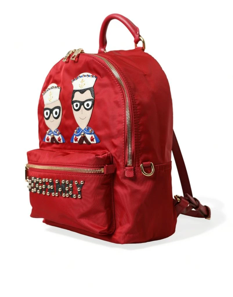 Dolce & Gabbana Embellished Backpack with gold Women's Detailing 2