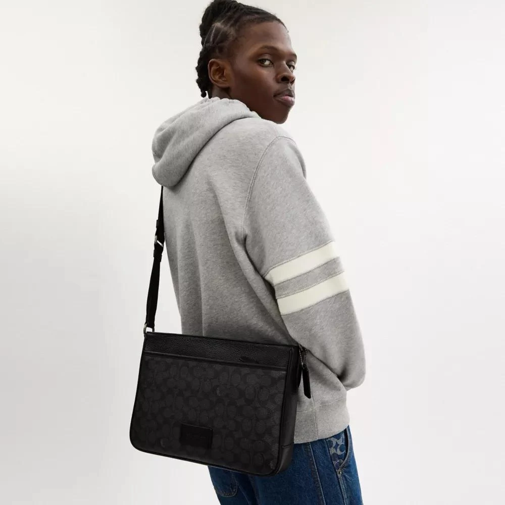 Coach District Crossbody Bag In Signature Canvas 2