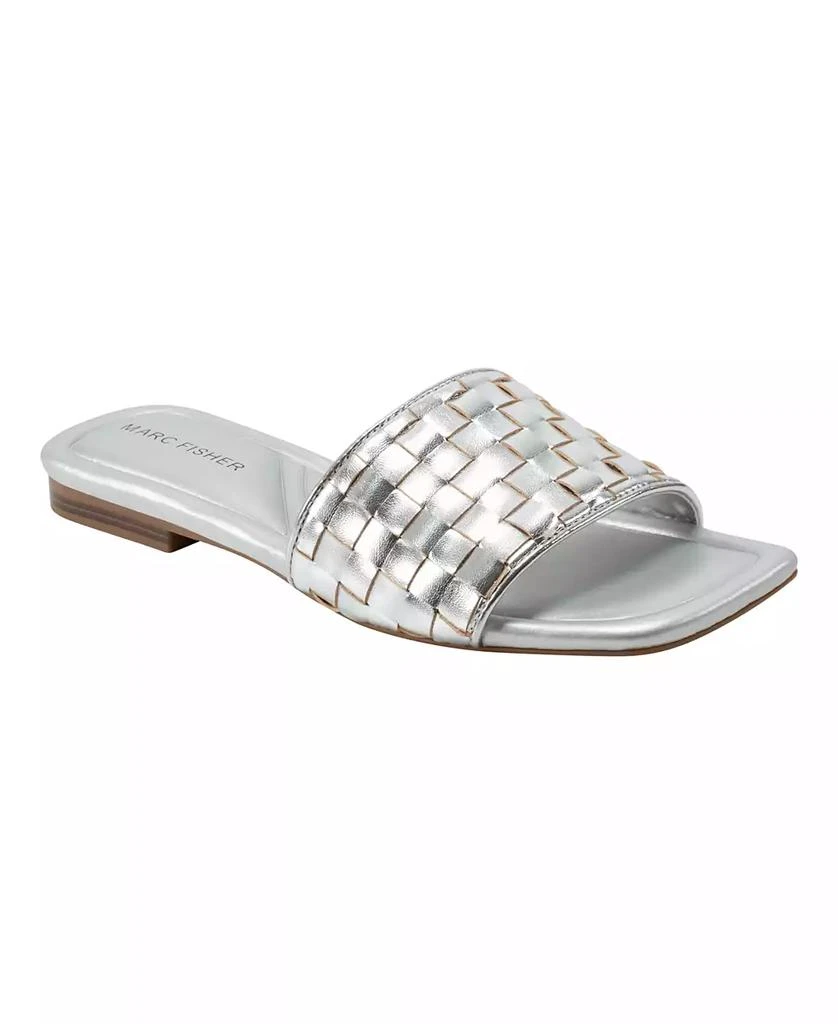 Marc Fisher Women's Lecee Square Toe Casual Sandals 1