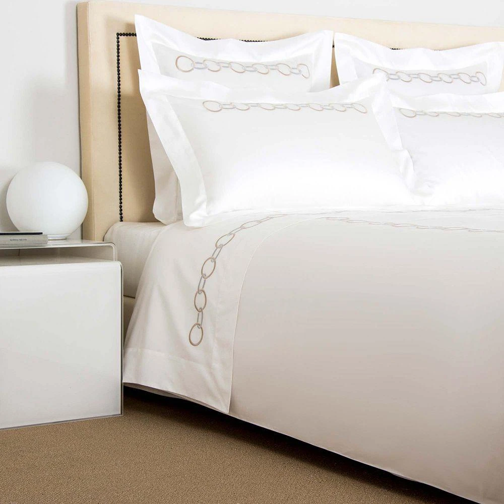 Frette Links Embroidery Sheet Set, Queen 1