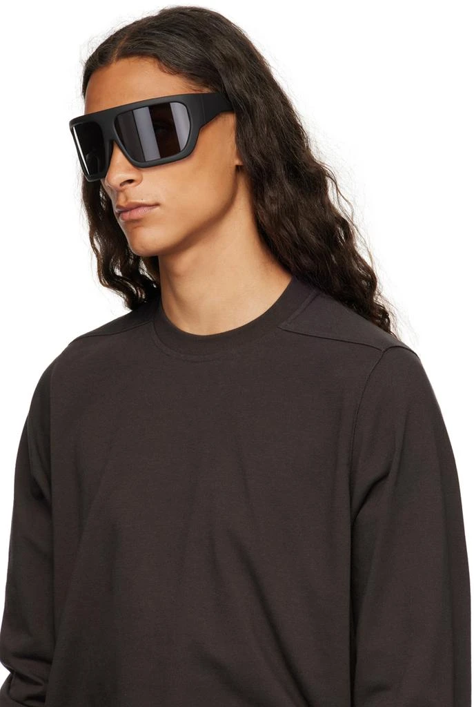Rick Owens Black Porterville Davis Sunglasses UNI - Sunglasses 