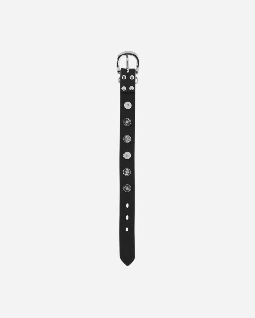 Undercover Spike Leather Bracelet Black 4