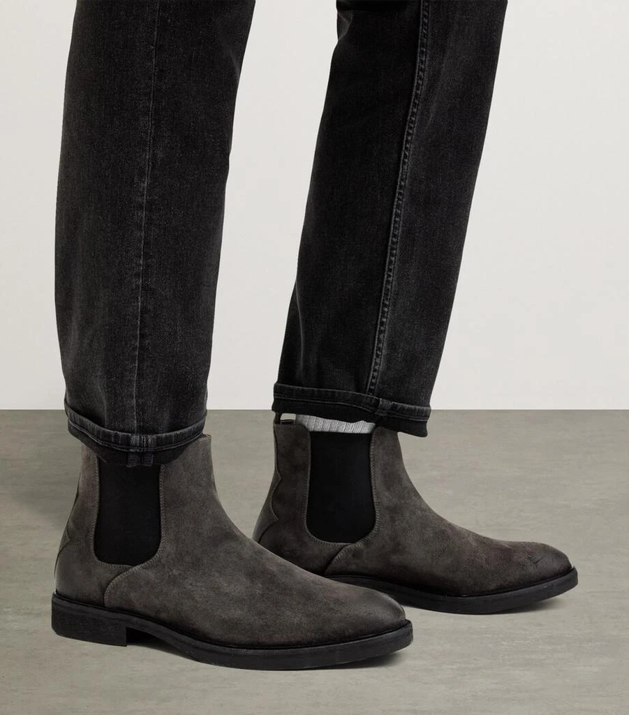 Allsaints Creed Black Chelsea Boots Amazon.com | AllSaints Men main image 4