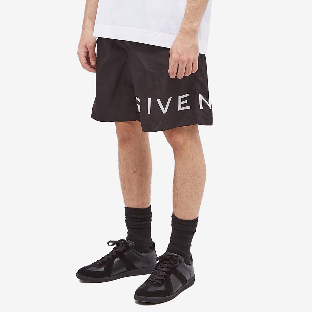 【関税・送料込 国内発送】 GIVENCHY Logo Long Swim Shorts Givenchy Men's Long Logo Swim Shorts - Bergdorf Goodman