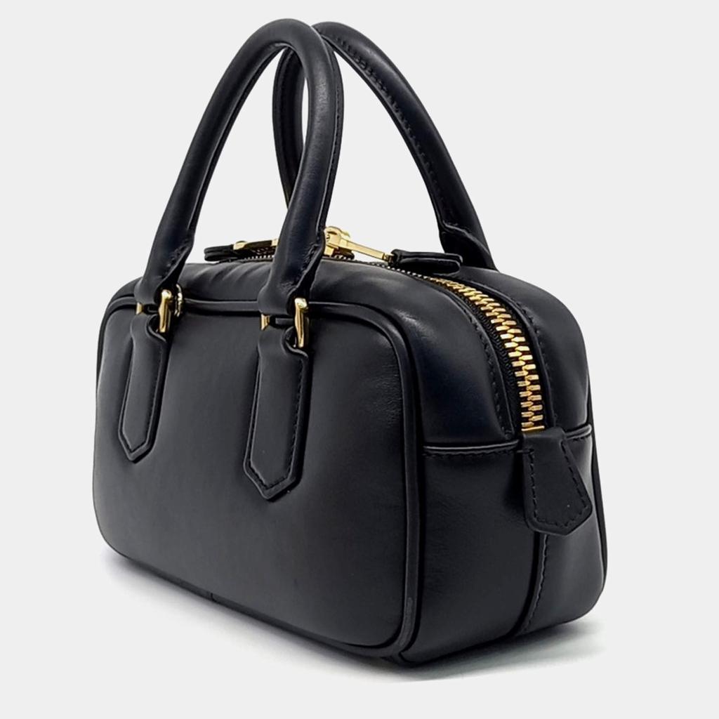 ショルダーバッグ・ポシェット MIU MIU BLACK LEATHER ARCADIE CROSSBODY BAG Arcadie leather crossbody bag Miu Miu Black in Leather