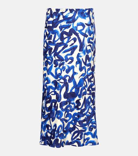 関税送料込Dries Van Noten Printed Midi Skirt Dries Van Noten Printed midi skirt 44 - Dresses & Skirts
