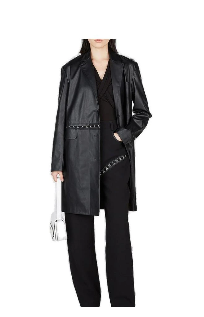 Paris Georgia Paris Georgia Faux-Leather Embellished Jacket 4