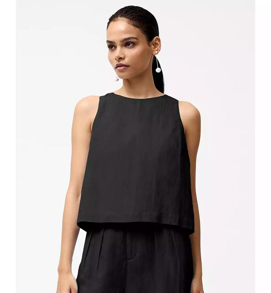 French Connection Women's Birdie Bow-Back Swing Top