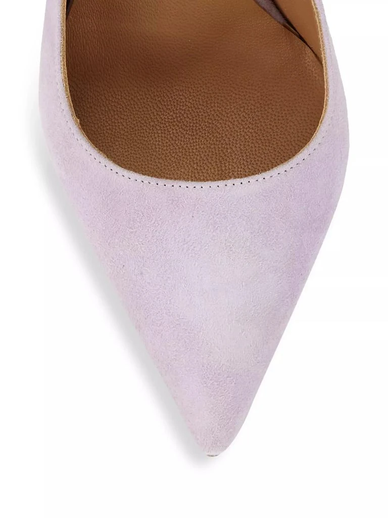 Brother Vellies Ribbon Suede Lace-Up Pumps 4