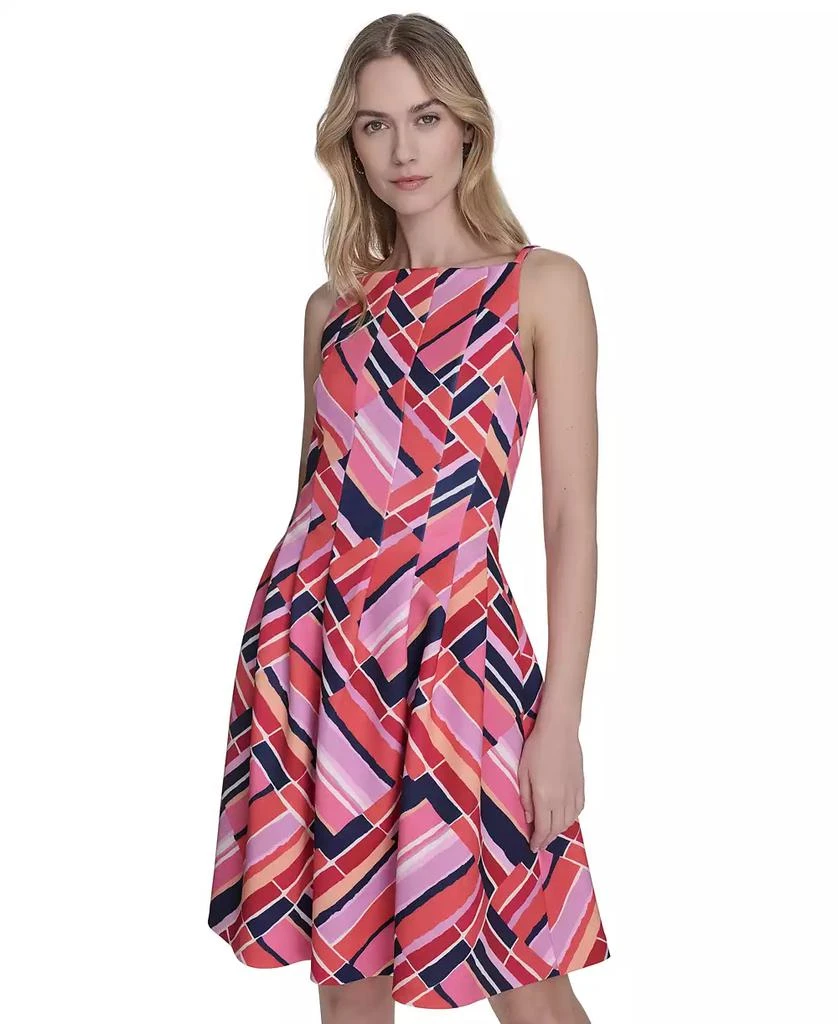 Shop Plus Size Printed Scuba Fit & Flare Dress on Sale at BeyondStyle  Get  82% Off Plus Size Printed Scuba Fit & Flare Dress with Limited-Time Flash  Deals, Exclusive Discounts, and