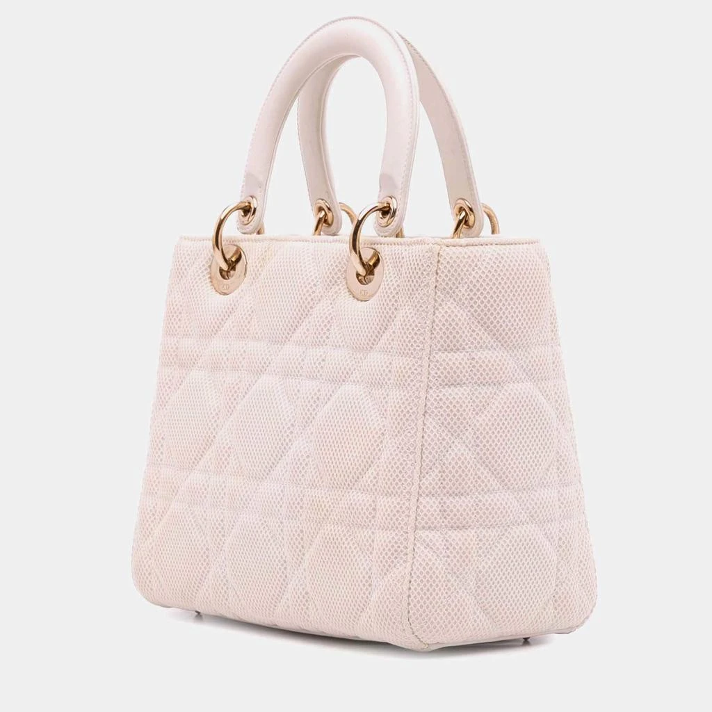 Dior Dior Pink Medium Mesh Cannage Lady Dior 2
