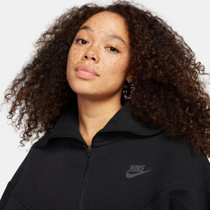 NIKE Women's Nike Sportswear Tech Fleece Loose Full-Zip Track Jacket 4