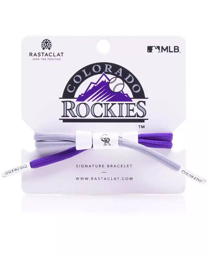 Rastaclat Men's Colorado Rockies Signature Outfield Bracelet