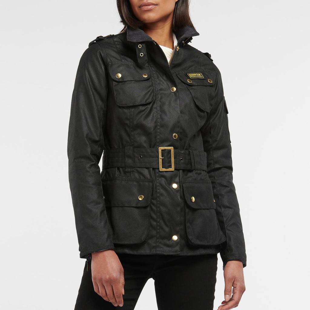 Barbour International Barbour International Ladies International Waxed-Cotton Jacket