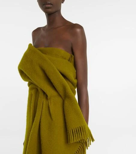 The Row Nimah wool and mohair maxi dress 4