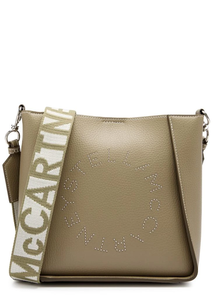 Stella McCartney Stella Logo mini faux-leather cross-body bag 1