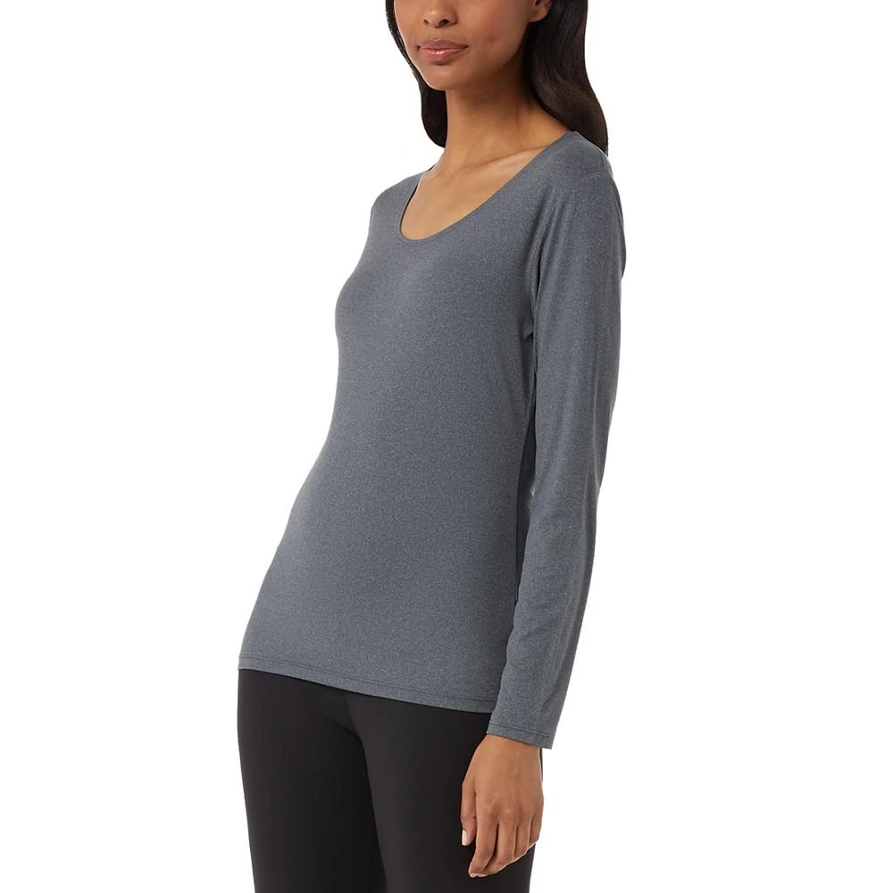 32 Degrees Women's Scoop-Neck Long-Sleeve Top 4