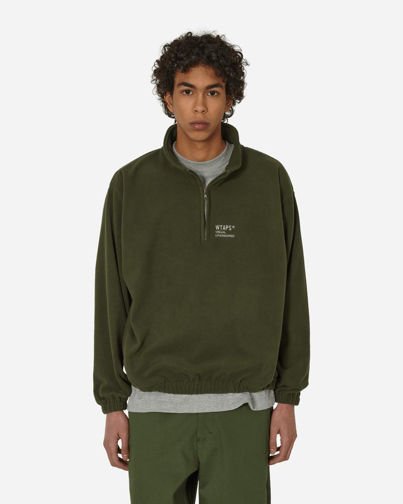 WTAPS Depst Fleece Sweatshirt Olive Drab - Tops - BeyondStyle