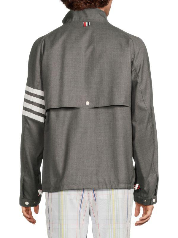 Thom Browne Wool & Cotton Track Jacket