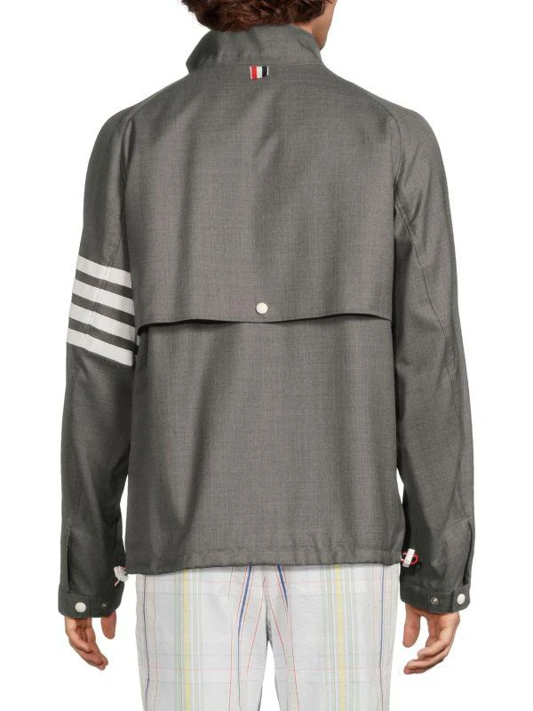 Thom Browne Wool & Cotton Track Jacket 2