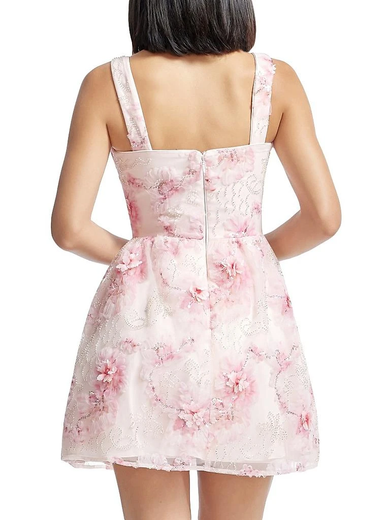 Dress The Population Melanie Embellished Fit & Flare Minidress 4