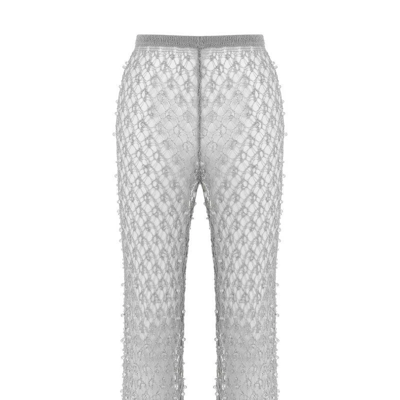 Nocturne Shimmering Threaded Mesh Pants 1