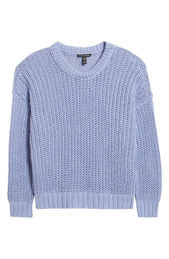 Eileen Fisher Crewneck Organic Cotton Sweater 5