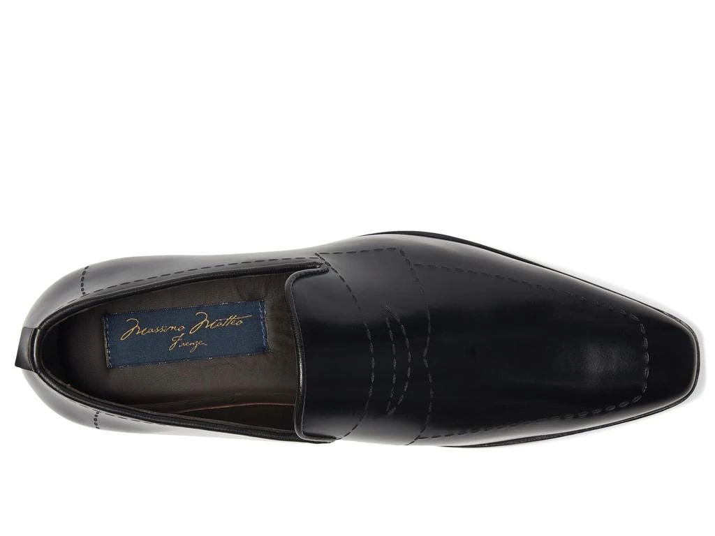 Massimo Matteo Stitched Penny Loafers 2