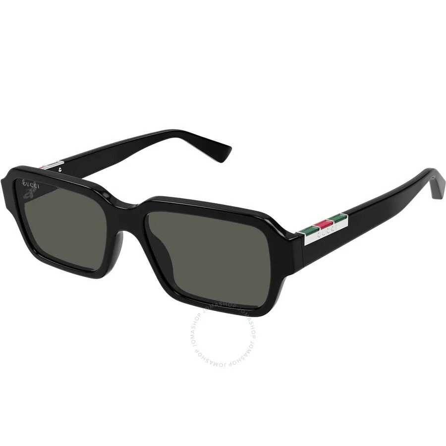 Gucci Grey Rectangular Men's Sunglasses GG1887S 001 54 1
