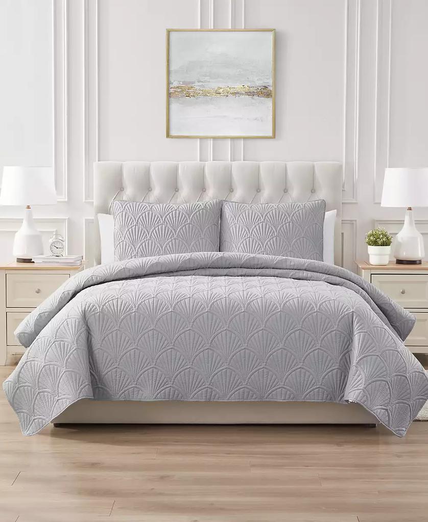 VCNY Home Seashell 3-Piece Quilt Set
