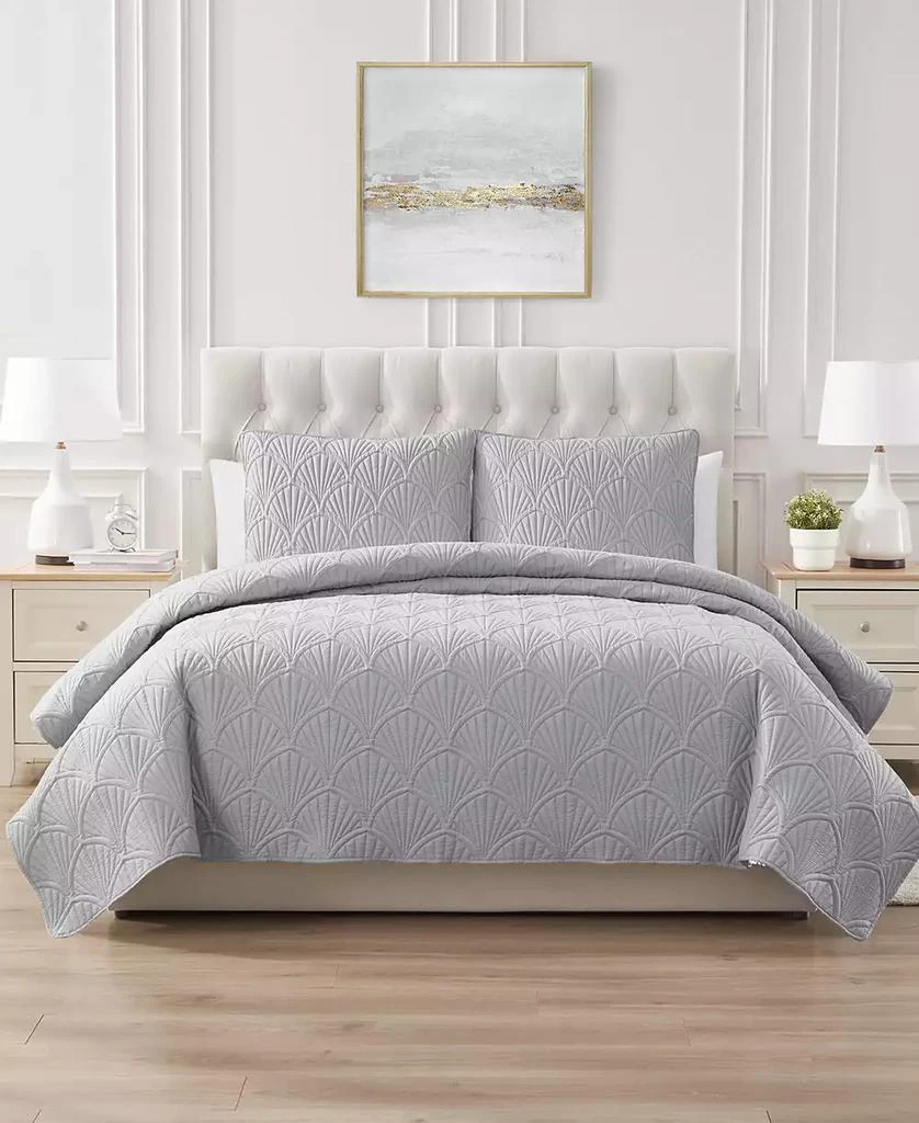 VCNY Home Seashell 3-Piece Quilt Set 1